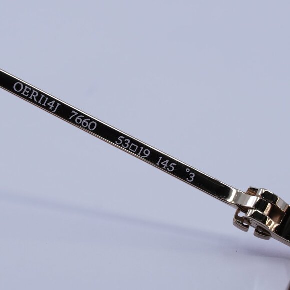 Off-White Off-White OERI14J LOA 7660 Sunglasses Gold Geometric Frame - Picture 6 of 8